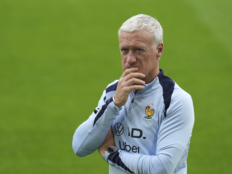 Tréner francúzskej futbalovej reprezentácie Didier Deschamps