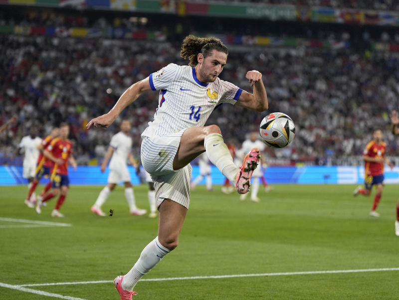 Adrien Rabiot v drese reprezentácie Francúzska
