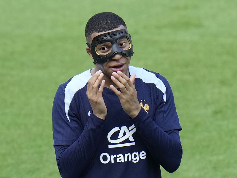 Francúzska futbalová hviezda Kylian Mbappé