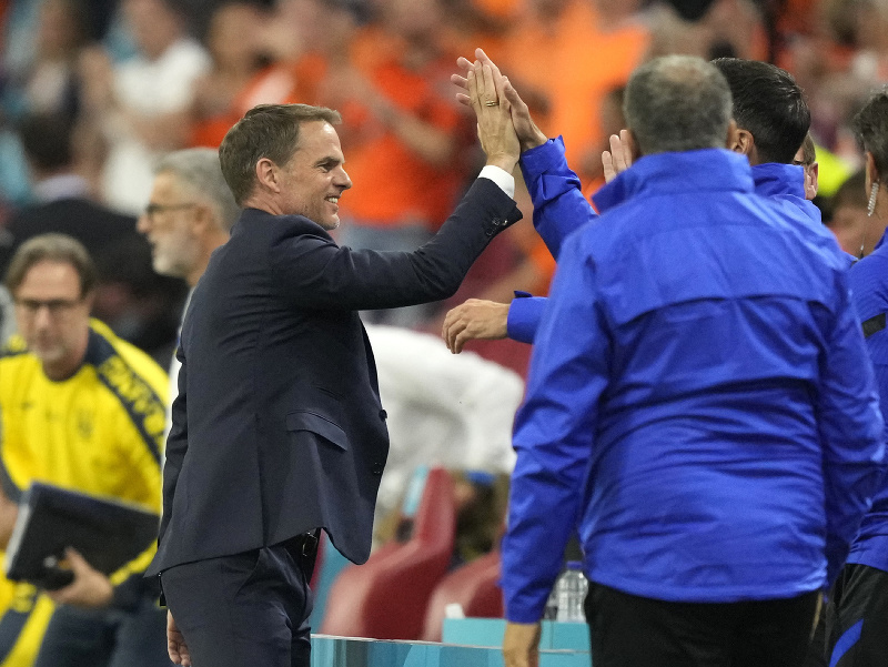 Tréner holandskej futbalovej reprezentácie Frank de Boer