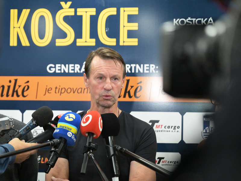 Na snímke nový tréner futbalového klubu FC Košice František Straka