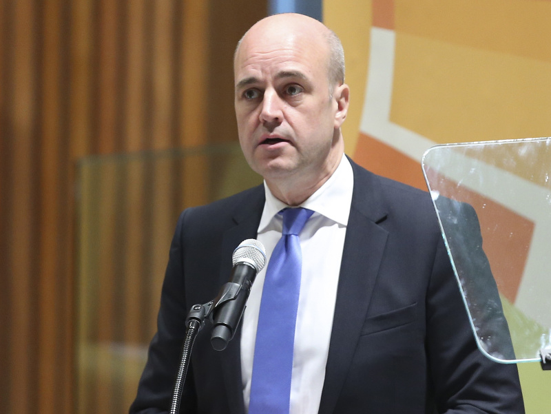 Bývalý švédsky premiér Fredrik Reinfeldt