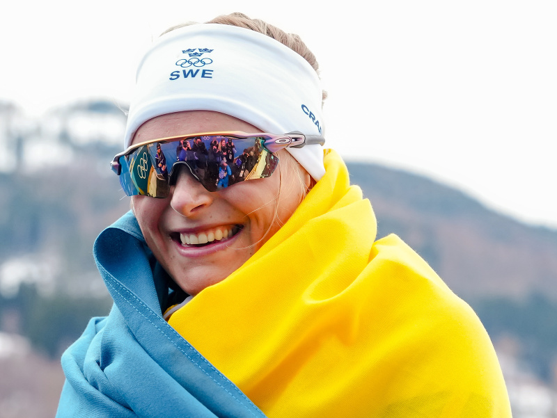 Švédska bežkyňa na lyžiach Frida Karlssonová 