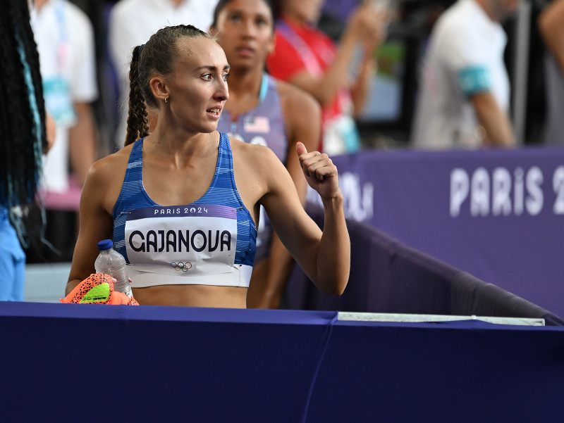 Slovenská atlétka Gabriela Gajanová počas LOH 2024 v Paríži