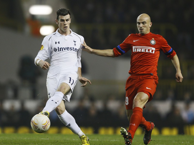 Gareth Bale otváral skóre zápasu Tottenham - Inter