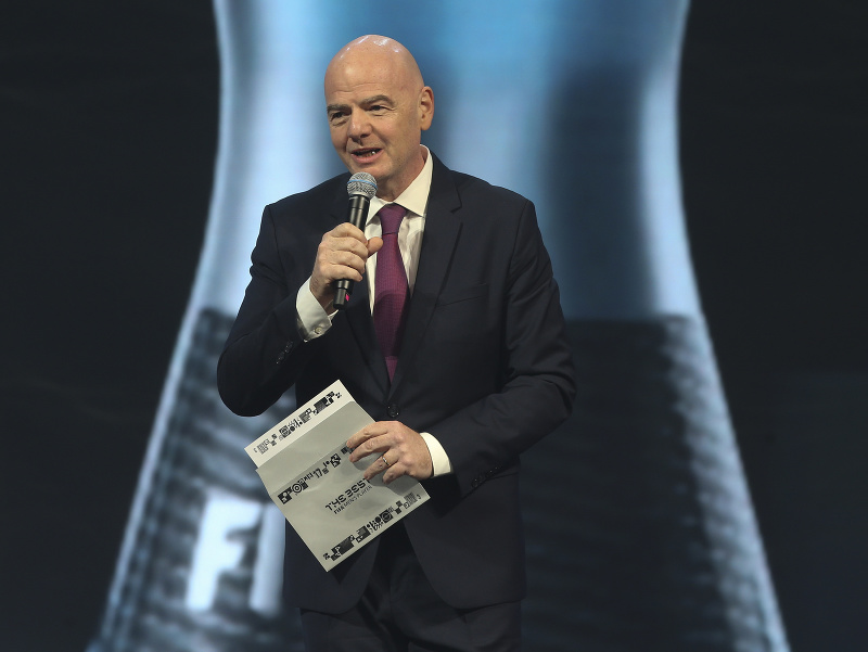 Prezident FIFA Gianni Infantino