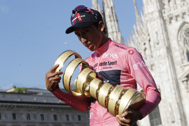Egan Bernal sa stal víťazom Giro d'Italia