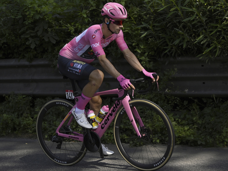Britský cyklista Geraint Thomas