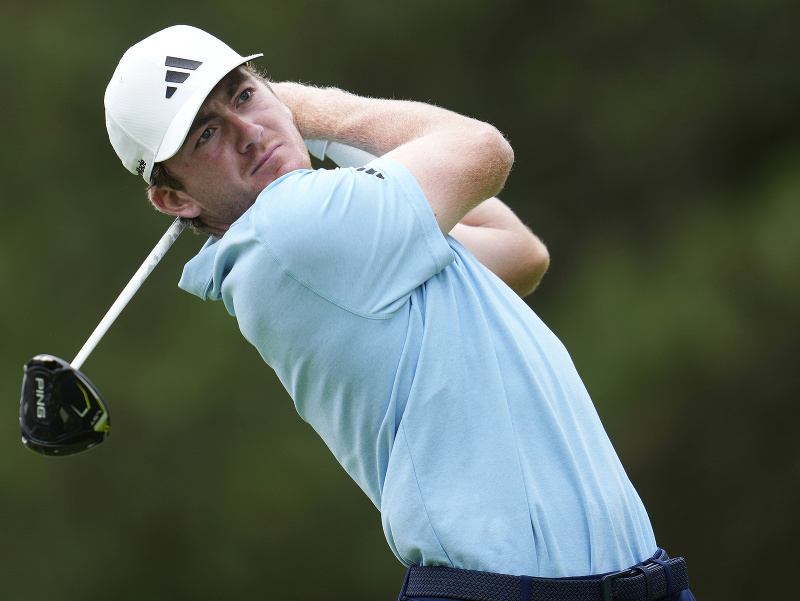 Americký golfista Nick Dunlap 