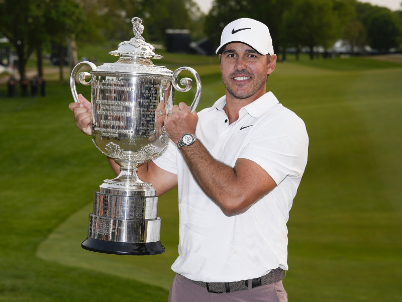 Americký golfista Brooks Koepka