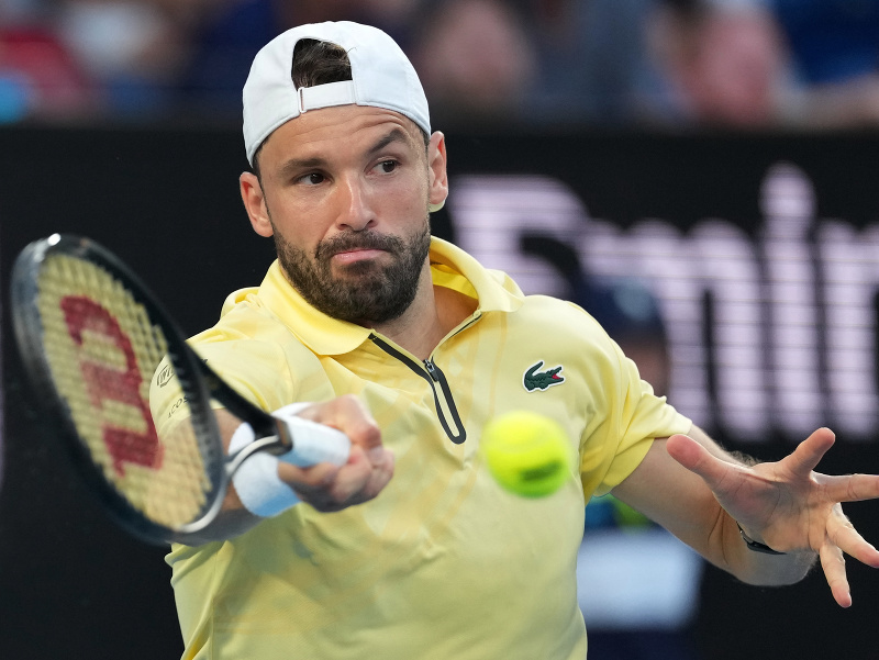 Bulharský tenista Grigor Dimitrov