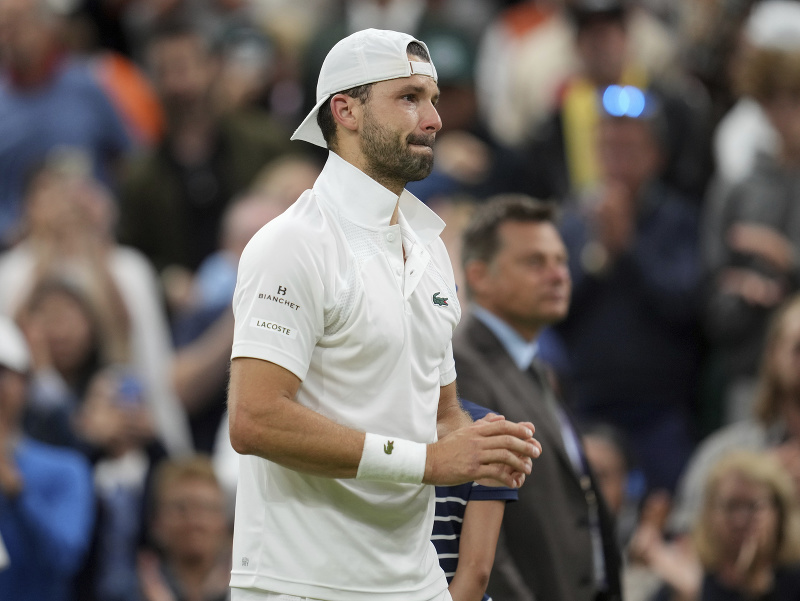Bulharský tenista Grigor Dimitrov