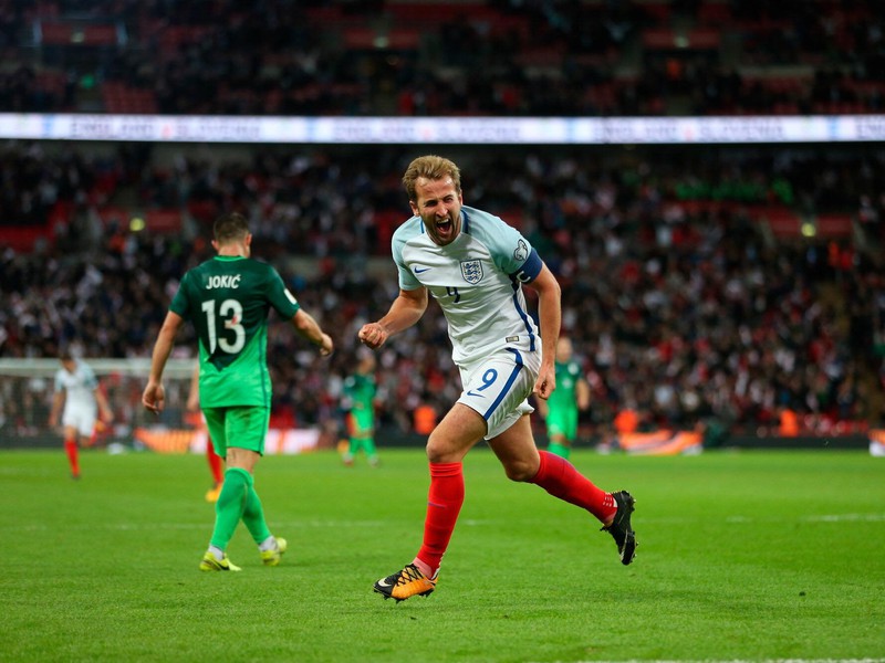 Harry Kane sa raduje z gólu