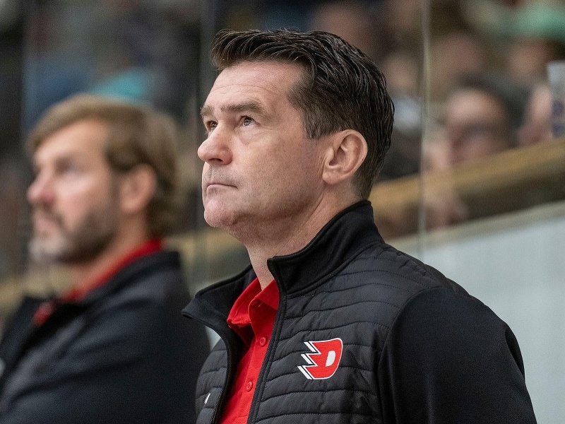 Český hokejový tréner Marek Zadina