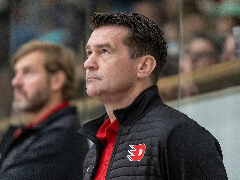Český hokejový tréner Marek Zadina