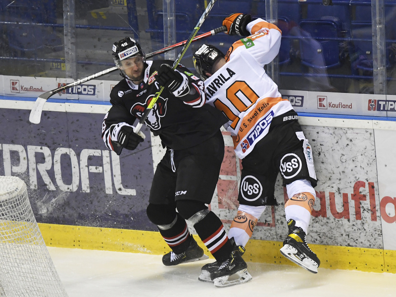 Momentka zo zápasu HC Košice - HC ‘05 Banská Bystrica