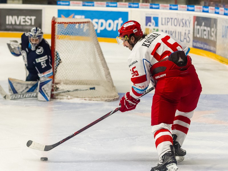 Brankár Vladislav Habal v akcii
