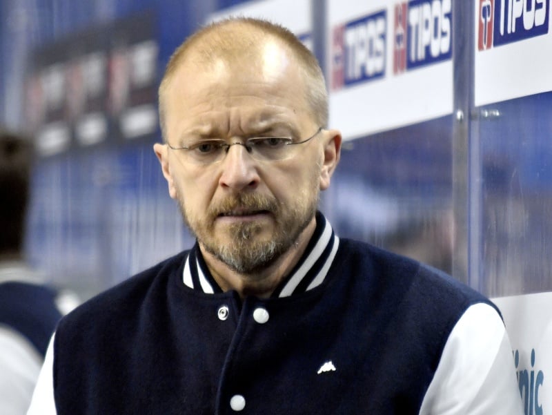 Na snímke bývalý tréner HC Košice Kalle Kaskinen 