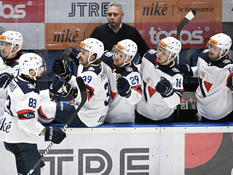 Lavička HC Slovan Bratislava