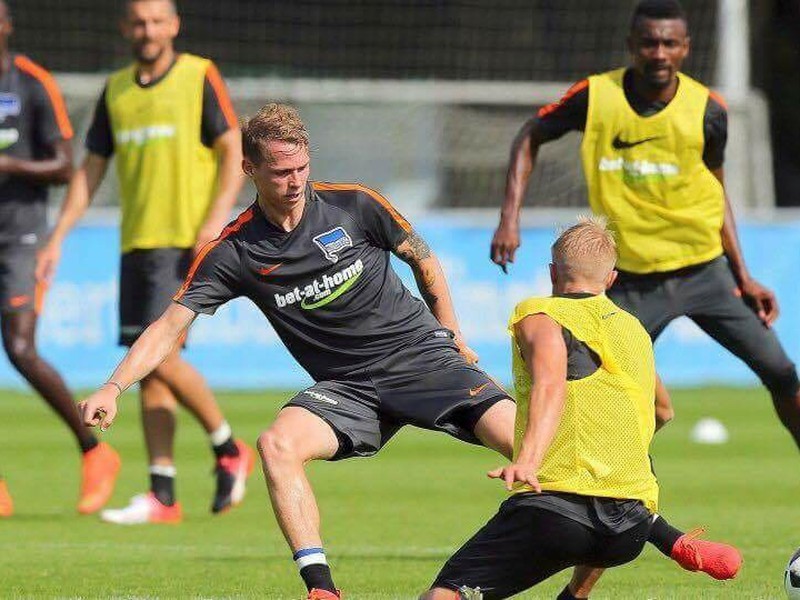 Ondrej Duda na tréningu