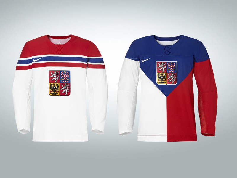 Nové dresy českej hokejovej reprezentácie