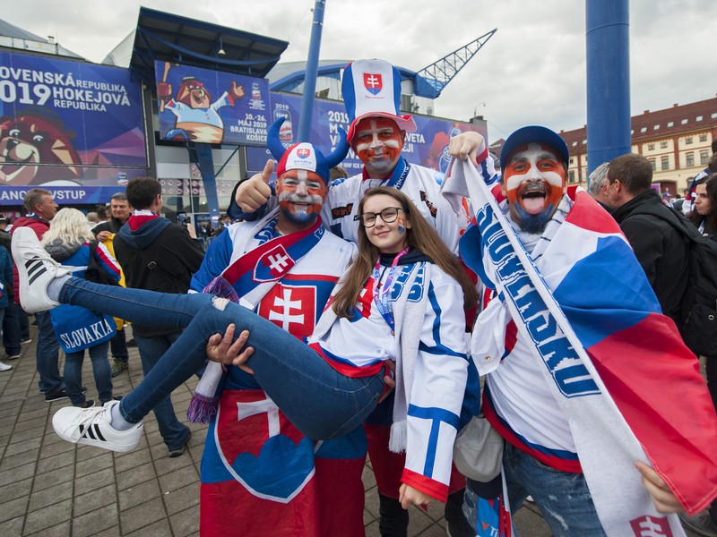 Slovenskí fanúšikovia