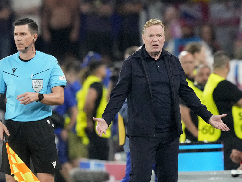 Holandský tréner Ronald Koeman