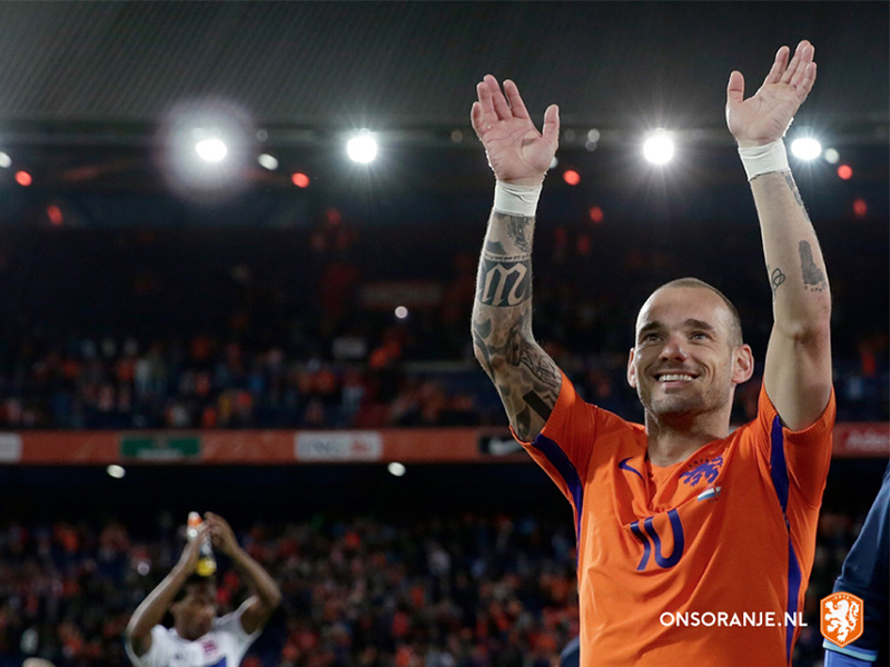 Wesley Sneijder sa stal holandským rekordérom
