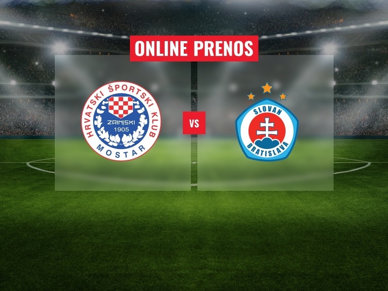 HŠK Zrinjski Mostar – ŠK Slovan Bratislava