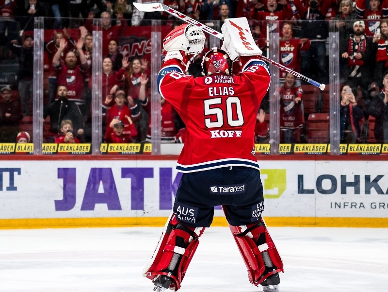 Slovenský brankár Rastislav Eliáš