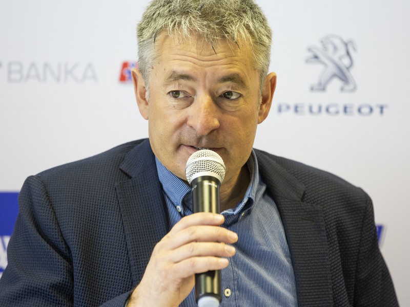 Generálny sekretár Slovenského tenisového zväzu Igor Moška