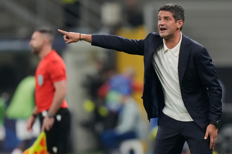 Tréner Interu Miláno Cristian Chivu