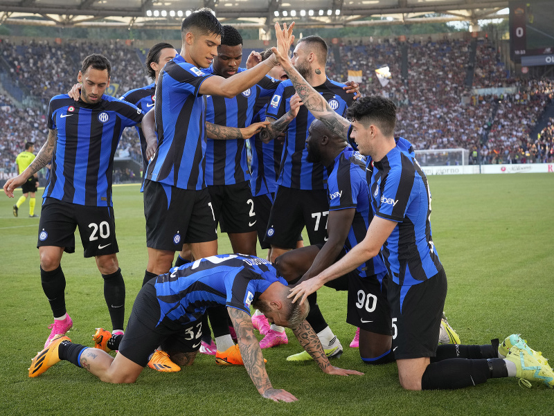 Futbalisti Interu Miláno sa tešia z gólu