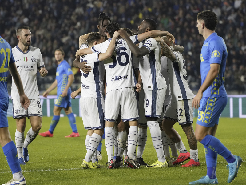 Futbalisti Interu Miláno sa tešia z gólu