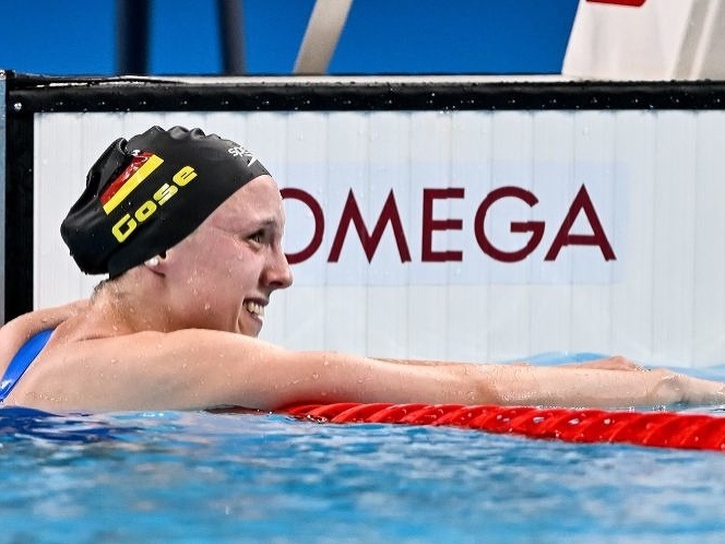 Nemecká plavkyňa Isabel Goseová