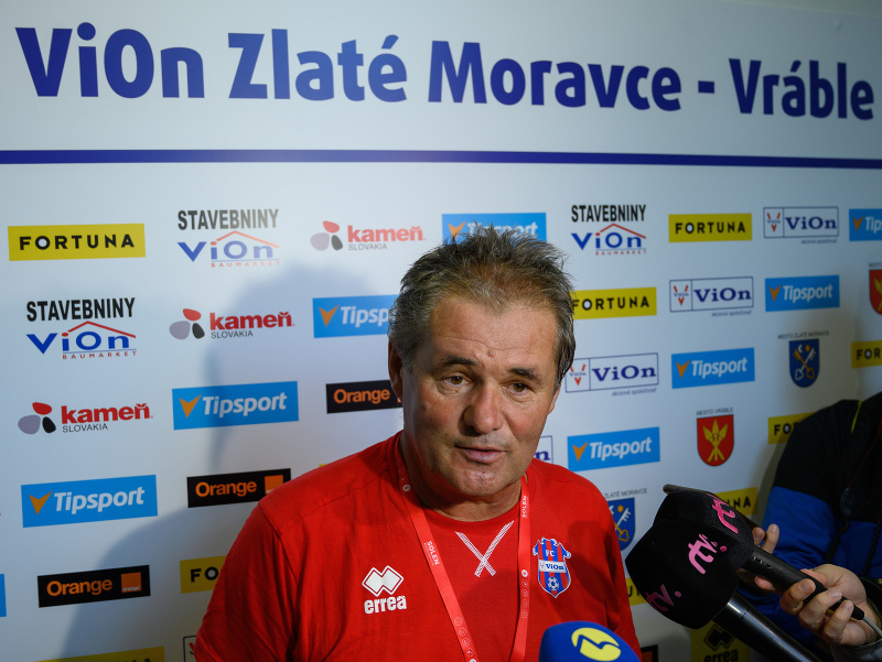 Tréner FC ViOn Zlaté Moravce Ivan Galád
