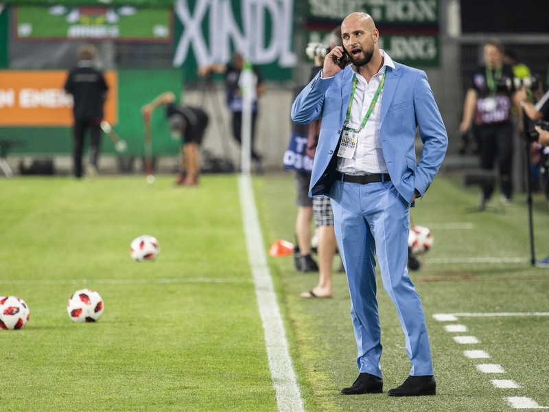 Viceprezident a generálny riaditeľ ŠK Slovan Bratislava Ivan Kmotrík ml.