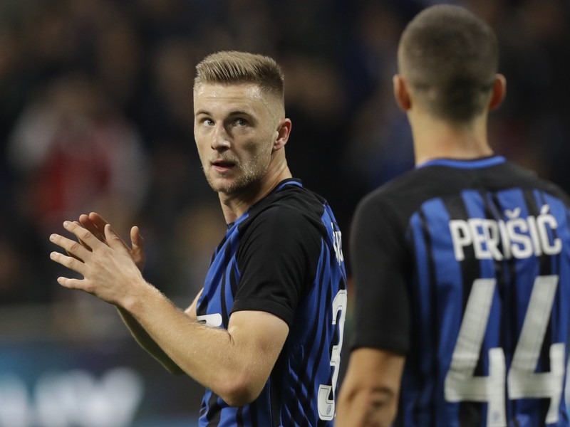 Milan Škriniar po góle