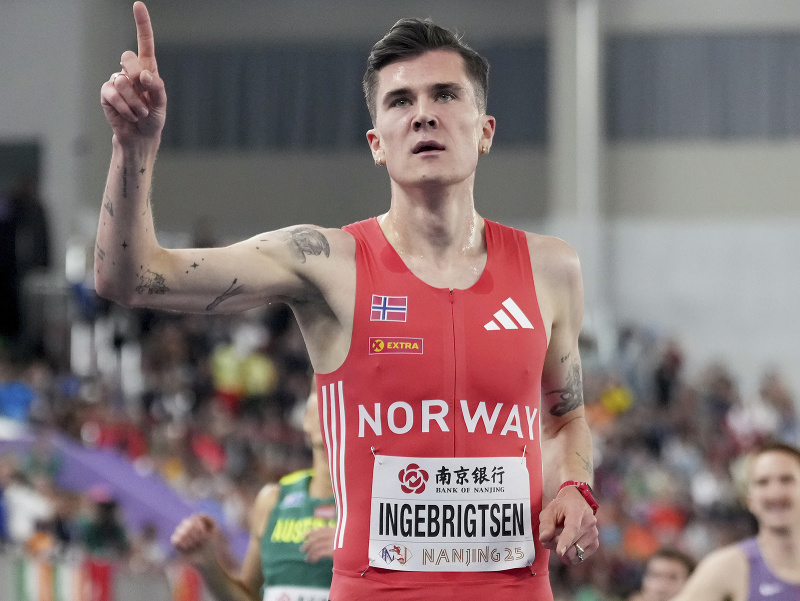 Nórsky bežec Jakob Ingebrigtsen
