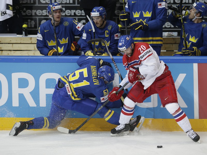 Jonas Ahnelov (vľavo) a Jakub Klepiš