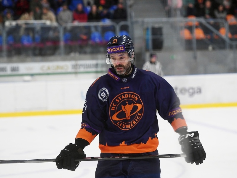 Český hokejový veterán Jakub Klepiš
