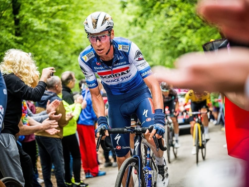 Český cyklista Jan Hirt v službách tímu Soudal Quick-Step