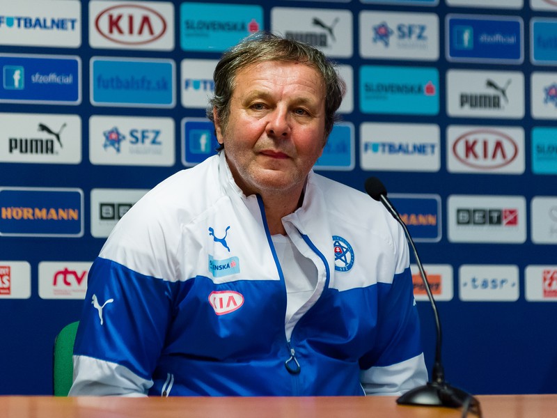 Tréner slovenskej reprezentácie Ján Kozák