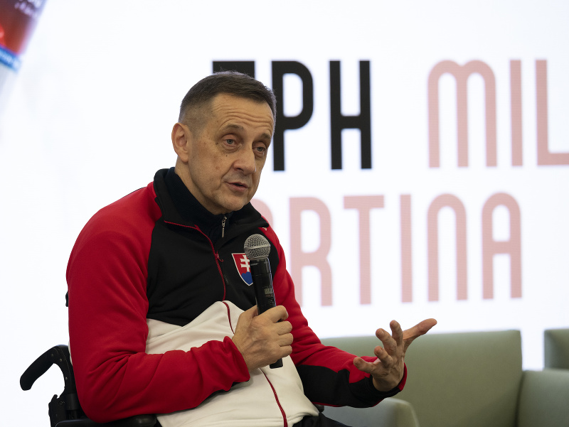 Na snímke predseda Slovenského paralympijského výboru Ján Riapoš