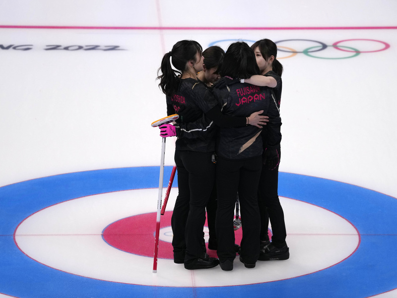 Japonské reprezentantky v curlingu neverili, že sú v semifinále ZOH v Pekingu