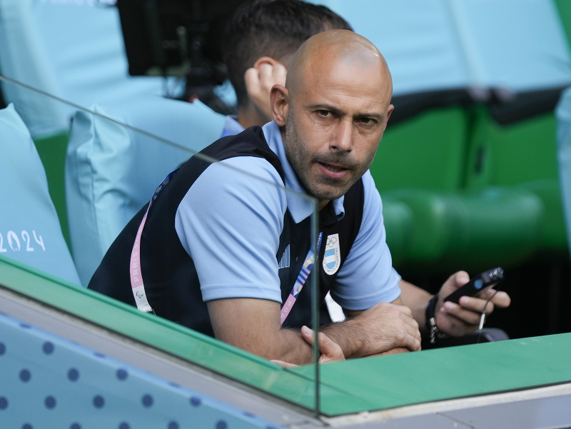 Tréner argentínskych futbalistov Javier Mascherano