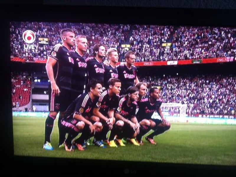 Jedenástka Ajaxu s desiatimi hráčmi