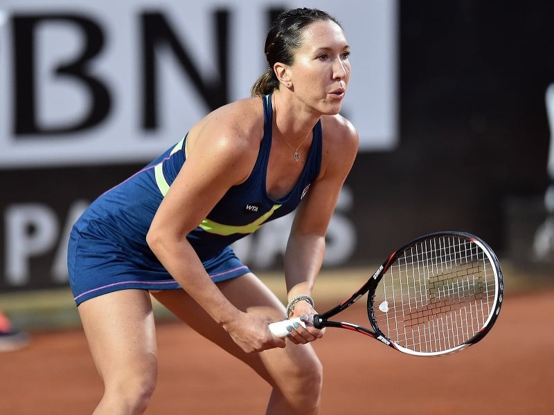 Jelena Jankovičová počas turnaja v Ríme ešte v roku 2015