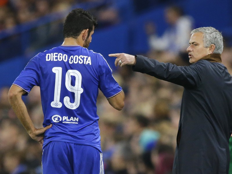 Diego Costa a José Mourinho