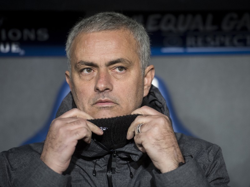 Kouč Manchestru United José Mourinho